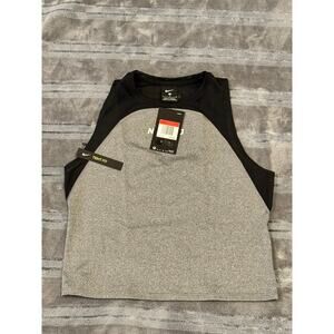 NWT Nike Pro Sleeveless Top with Mesh back Tight Fit LARGE